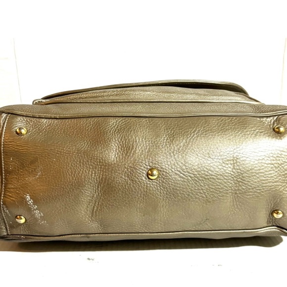 Gucci beige large leather handle handbag - Picture 3 of 11